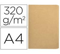 Gio Folio Pocket Bolsa Clasificadora de Cartón con Solapa Intensa Kraft Bicolor 320g/m2