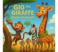 Gio The Giraffe Shares His Height: Heartwarming Storybook for Kids & Toddlers | Perfect Storybook for Babies, Boys, and Girls Ages 1-12 | Fun & ... 1-3, 2 Year Olds, 3-5, 4 & 6 Year Olds