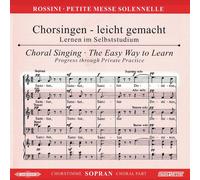 Gioacchino Rossini – Petite Messe Solennelle (Chorstimme Sopran) – CD – Edition Peters
