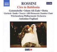 Gioachino Rossi Ciro in Babilonia (Fogliani, Wurttemberg (CD) (Importación USA)