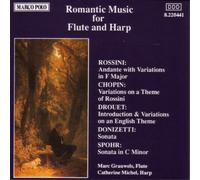 Gioachino Rossini Romantic Music for Flute and Harp (CD) Album (Importación USA)
