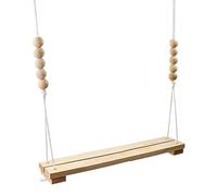 Giocattoli In Legno Naturale Sicuri per Pulcini - Altalena per Polli | Accessori In Legno Naturale Sicuri per Trespoli Da Esterno per Polli | Arredi per Habitat Da Giardino