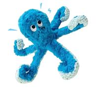 Giocattoli per Cani Con Squeaker - Gioco Polpo Dentizione Cuccioli Peluche Interattivo | Animale Morbido | Addestramento Tiro Noia Calmante Interno Esterno CASA Natale Regalo