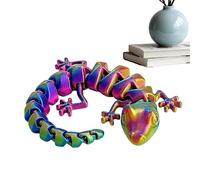 Giocattolo Animale Articolato - Modello Di Lucertola Flessibile Stampato In 3D, Figura Multi-snodabile Con Display Educativo A Corpo Mobile, Design Da Collezione, Movimento Articolare Fluido, Ideale P