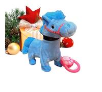 Giocattolo Cavallo Camminante - Corda Di Guida Inclusa Realistico | Giocattolo Per Bambini Cavallos Elettrico Con Coda Scodinzolante - Cavallo Interattivo Morbido Con Suoni Realistici, Gioco Educativo