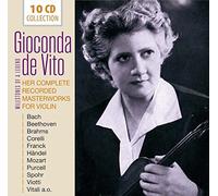 Giocconda De Vito - Her Complete Recorded Masterworks For Violin 10cd