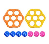 Giochi Das Piscina Per Bambini,Giocattolo Gonfiabile Galleggiante Da Acqua Con Palla Per Lancio - Set Divertente Con Anelli Da Lancio Acquatici, Attività Estive Pes Feste Familiari, Vacanze, Viaggi Al