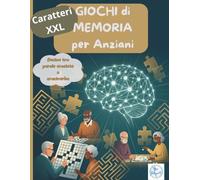 GIOCHI DI MEMORIA PER ANZIANI: Caratteri XXl