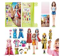 Giochi Di Travestimento - Juego de 0,98 pollici Di Bambole Principessa - Attività Educative Per Bambini, Gioco Di Finzione E Giocattolo Per Sviluppo Creativo