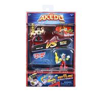 Giochi Preziosi Akedo Chux Lee VS Epic Crackup, Juego Completo para iniciar la Batalla, 2 Guerreros Akedo y 2 Controladores incluidos, para niños a Partir de 6 años, AKE01300, Multicolor