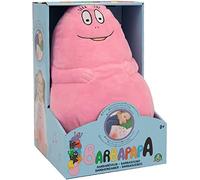 Giochi Preziosi Barbapapa, Peluche Barbapapa 25cm Cuna y Luminosa, Música 30 Segundos, Luz Que se apaga después de 10 min, BAP02