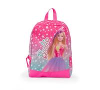 Giochi Preziosi Barbie - Mochila de guardería de Barbie con amplio compartimento central, apto para los más pequeños, correas acolchadas y asa Dim. 25,5 x 34,5 x 11,5 cm, multicolor, S, Casual
