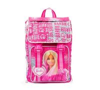 Giochi Preziosi Barbie - Mochila extensible con respaldo Comfort Back, bolsillo frontal e interior, asa, correas acolchadas Dim. 29 x 40 x 13 (+9) cm, 15/25 litros, escuela primaria
