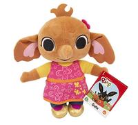 Giochi Preziosi Bing - Peluche de 22 cm Aprox., Personaje Sula, con Orejas Que se mueven y Detalles del Rostro Bordados, Suave Peluche para Llevar Siempre contigo, a Partir de 0 Meses, BNG01C03