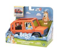 Giochi Preziosi Bluey - Jeep 4WD de la Familia Bluey,con mamá Chilli y Espacio para 4 Personajes, Incluye Accesorio y Hoja de Pegatinas, para niños a Partir de 3 años