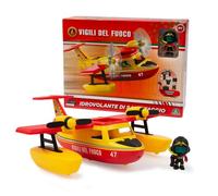 Giochi Preziosi Bomberos - Canadair - Juguete de Bomberos Canadair, Figura de 7 cm articulada incluida, Rica en Accesorios, para niños a Partir de 4 años