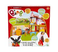 Giochi Preziosi Casa Bing Juguete, Playset con 2 personajes - Bing y Flop, juegos infantiles 1 año y medio +, casa con accesorios interactivos, 2 plantas y 3 habitaciones con accesorios de la serie de