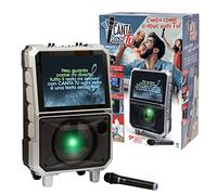 Giochi Preziosi, CTC06000, Canta tu karaoke, Sistema de audio y vídeo portátil para llevar a cualquier lugar la diversión, se incluye un micrófono inalámbrico, adecuado de 8 a 99 años