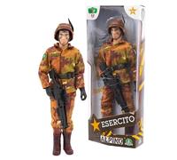 Giochi Preziosi Eer21300 - Figura Alpino del ejército Italiano de 30 cm, articulado y Altamente detallado, para niños a Partir de 4 años,