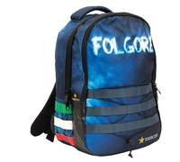 GIOCHI PREZIOSI Ejército Italiano mochila escolar Niños y adolescentes, turquesa, dim 29x41x17, Ejército Italiano