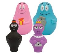 Giochi Preziosi France- Barbapapa - Caja de Regalo de 4 Personajes, Figuras de 8 cm, Barbamama, Barbibul, Barbabel, Juguete para niños a Partir de 2 años, BAP06