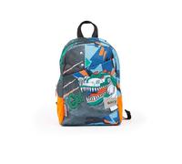 Giochi Preziosi Go Pop - Mochila de guardería modelo T-Rex con amplio compartimento central, tirador de cremallera personalizado de goma, correas acolchadas y asa Dim. 25,5 x 34,5 x 11,5 cm,