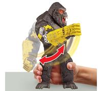 Giochi Preziosi Godzilla para Kong El Nuevo Imperio - Kong Gigante 35 cm Articulado, Altamente Detallado con Luces Sonidos Y Función Bola Golpes, para Niños A Partir A Partir de 4 Años, como En La