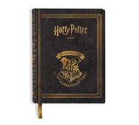 Giochi Preziosi Harry Potter - Agenda escolar 2025-2026, diaria, 10 meses, sin fecha, color negro, agenda escolar, tapa dura, 14,2 x 20 cm, con pegatinas