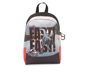 Giochi Preziosi Jurassic Word - Mochila de guardería con amplio compartimento central, tirador personalizado, correas acolchadas y asa Dim. 25,5 x 34,5 x 11,5 cm