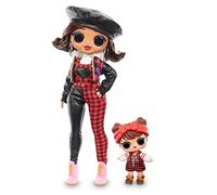 Giochi Preziosi- L.O.L Surprise OMG Winter Chill: Camp Cutie y Babe in The Woods Muñeca y Miniatura, Multicolor (LLUE3200)