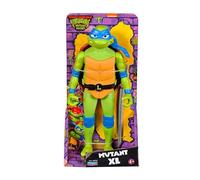 Giochi Preziosi-Leonardo - Tortugas Ninja Caos mutante, Leonardo en versión de acción articulada de 24 cm, Personaje con Arma Personalizada, para niños a Partir de 4 años