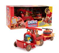 Giochi Preziosi Los Pitufos - Playset Camión de Bomberos de los Pitufos con Funciones realistas, Accesorios y Personaje Pitufo Exclusivo de 5,5 cm Incluido, para niños a Partir de 3 años