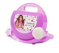 Giochi Preziosi M-Canta Tu, Karaoke portátil Que te Permite Cantar con Charlotte, con Luces LED, Multicolor, CHR04000