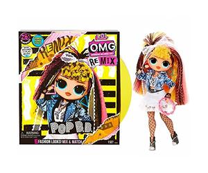 Giochi Preziosi- MUÑECA LOL Surprise OMG Fashion Serie Remix.Distintos Estilos Musicales. 3 Modelos SDOS. (0), 8056379104254