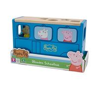 Giochi Preziosi Peppa Pig Scuolabus vehículo con Personaje, Madera, PPC74000