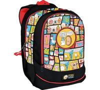 GIOCHI PREZIOSI Pera Toons - Mochila Round Xl Pera Toons, Respaldo Comfort Back, Bolsillo Frontal, Bolsillo Interior, Asa De Tela, Correas Acolchadas. Dim. 31 x 42 x 20 cm 26 Lt, multicolor, Mochila
