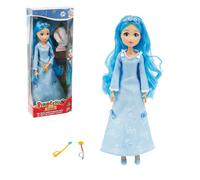 Giochi Preziosi Pinocho PNH07000 - Hada Turquesa de 30 cm de Pelo Largo con Purpurina y Dos varitas mágicas Incluidas, para niñas a Partir de 3 años