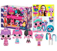 GIOCHI PREZIOSI Pop Hair Surprise Muñeca Cepillo Extensiones de Colores PPA00000