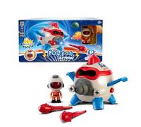 giochi preziosi spa Pinypon Action - Nave Espacial con Luces para Viajar y Explorar el Espacio, 1 muñeco Astronauta y Accesorios de Juego, Juguete para niños y niñas Desde 4 años, Famosa (PNC53000)