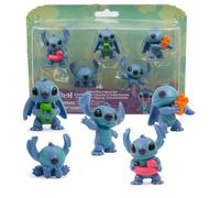 Giochi Preziosi Stitch Pack 5 Figuras Stitch, Cada Personaje Mide Aproximadamente 6 cm, Poses dinámicas y con Accesorios, para niños a Partir de 3 años