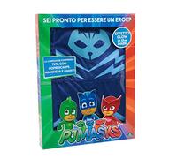 Giochi Preziosi - Super pigiamini PJ MASKS disfraz Carnaval gattoboy, talla 4/5 años