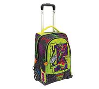 Giochi Preziosi TMNT 23 Mochilas, Fantasía, Dim. 34 x 47 x 23 cm litri 36, Mochila con Cremalleras y Ruedas