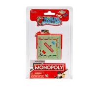 Giochi Preziosi World'S Smallest - El monopolio más pequeño de Siempre Que se Puede Guardar Incluso en el Bolsillo Pero con Las mismas Funciones de la versión Original, para niños a Partir de 6 años