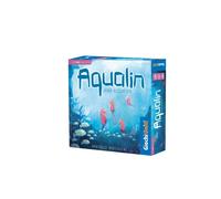 Giochi Uniti - Aqualin, Juego Abstracto para Dos Jugadores, edición Italiana, GU732, Multicolor