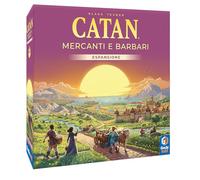 Giochi Uniti - Catan Relaunch: Comerciantes y Bárbaros - Juego de Mesa, 2-4 Jugadores, 10+ años, GU834, Edición Italiana [versión Actual]