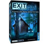 Giochi Uniti - Exit - Regreso a la cabaña abandonada, Escape Room, Edición Italiana, GU774