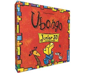 Giochi Uniti - Ubongo: 3D Junior un Grado clásico del Juego alemán, Hora para los más pequeños, Multicolor, 1