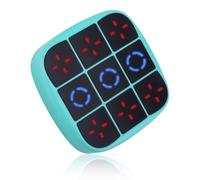 Gioco del Tris, Console di Gioco Portatile Elettronica Giochi da Viaggio Portatili Educativi Giocattoli Fidget Gioco da Tavolo Puzzle Regalo per Bambini Adulti Tutte le Età (Verde)