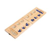 Gioco in Pietra Africana - Gioco Da Tavolo in Marmo Pieghevole in Legno | Educational Classic Chess Style Board Game | Portatil Giocattolo Da Viaggio per Ragazzi Ragazze Donne Uomini Adulti Bambini