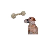Gioco per cani a forma di Osso in iuta intrecciata XL 40cm diametro 12 cm Kerbl